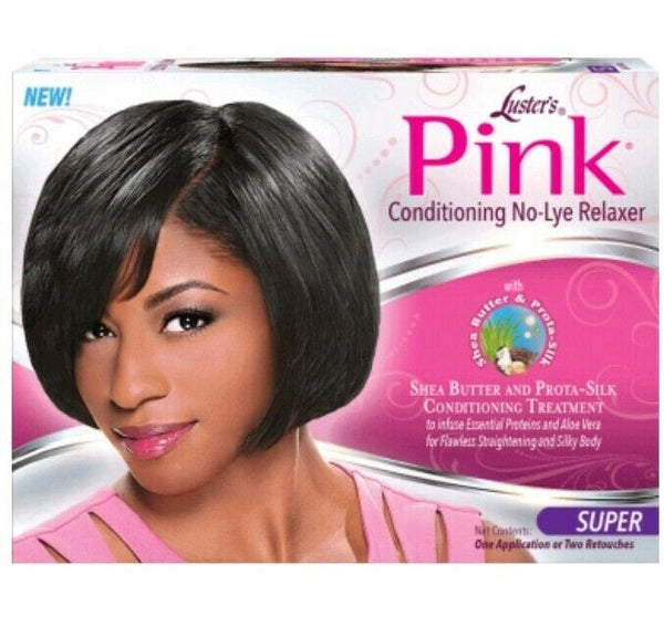 Luster´s Pink Relaxer Kit Super Strength - Haarglättungsmittel PINK