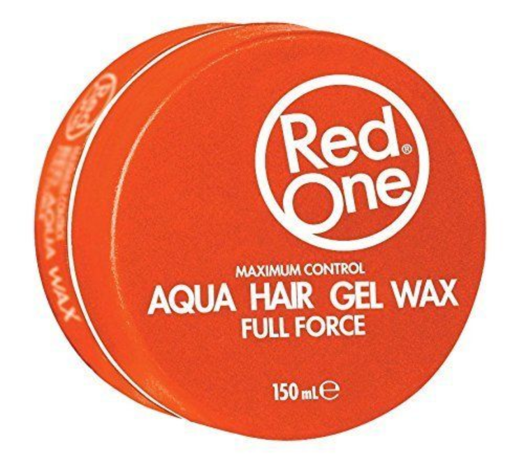 Red One Wax Maximum Control Aqua Hair Gel Wax Full Force Orange 150ml Haarwachs RedOne