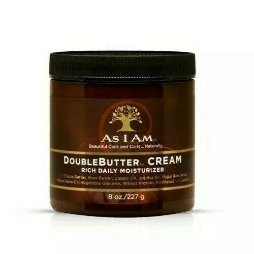 As i Am Double Butter Cream Rich Daily Moisturizer 227g As I Am