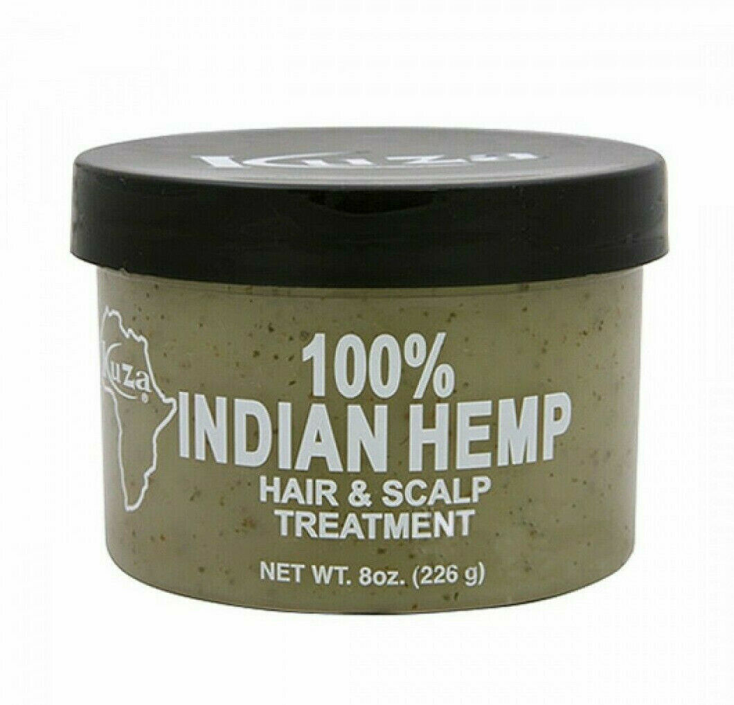 Kuza 100% Natural Indian Hemp Hair & Scalp Treatment 8oz - 226g Kuza