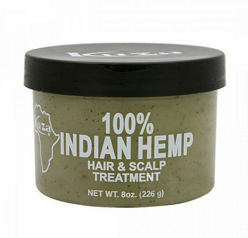 Kuza 100% Natural Indian Hemp Hair & Scalp Treatment 8oz - 226g Kuza