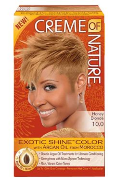 Creme of Nature Gel Hair Color Honey Blonde #10.0 Haarfarbe Gel with Argan Oil Creme of Nature Argan Oil