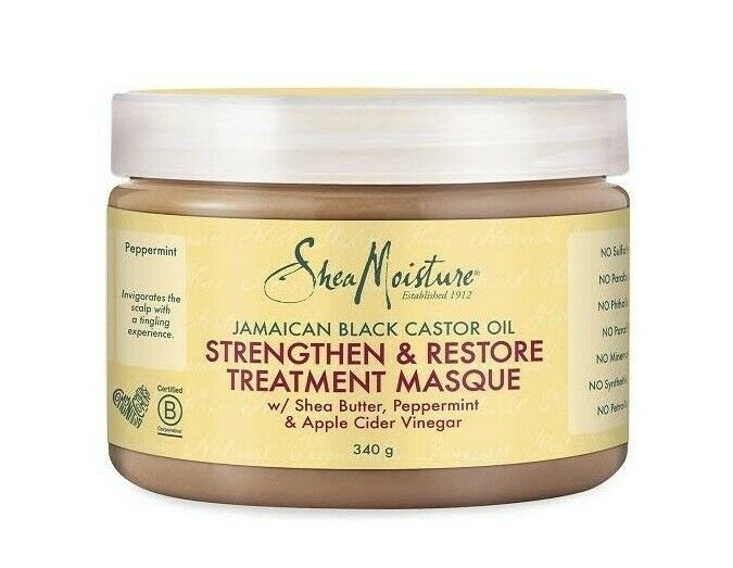 Shea Moisture Jamaican Black Castor Oil Hair Treatment Masque 355ml - Haarmaske Shea Moisture
