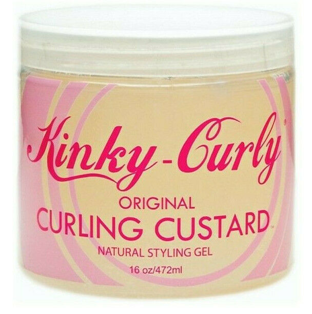 Kinky Curly Original Curling Custard Natural Styling Gel 472ml Kinky Curly