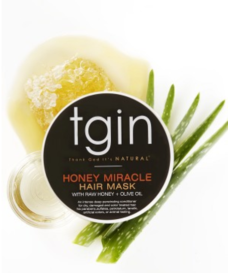 TGIN Honey Miracle Hair Mask  Deep Conditioner For Natural Hair 340g TGIN