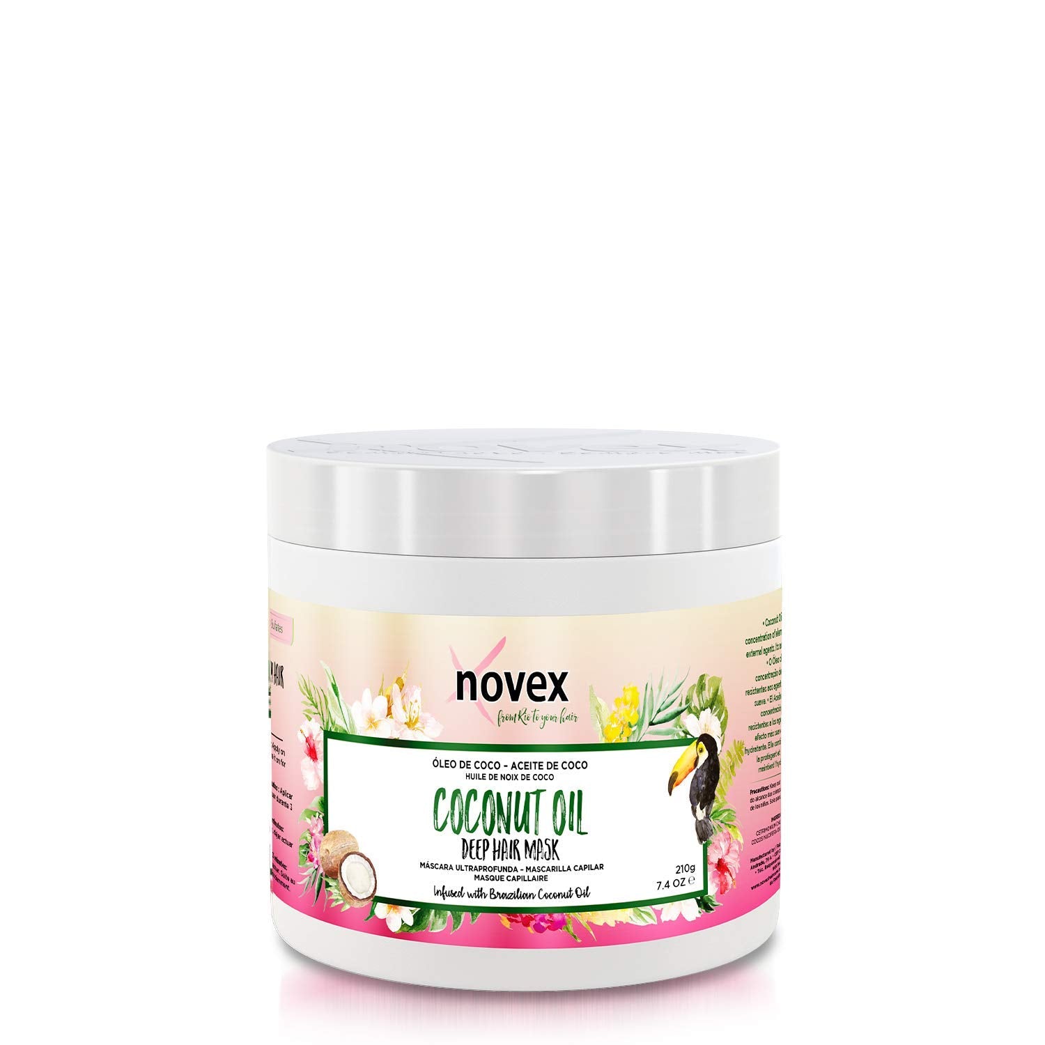 Novex Coconut Oil Deep Hair Mask 210 - 400g Novex