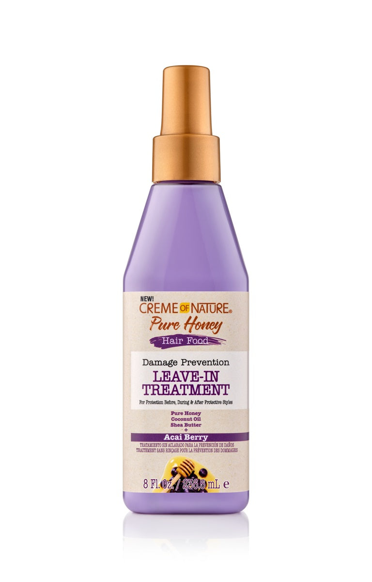 Creme of Nature Pure Honey Hair Food Acai Berry Leave-in Treatment 236ml Creme of Nature Pure Honey