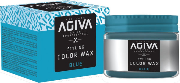 Agiva Hair Styling Color Wax Blue 120ml Agiva