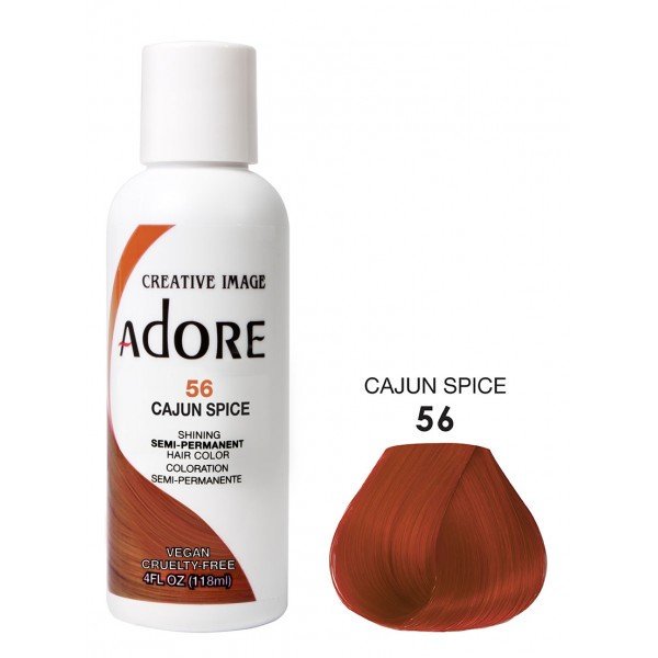 Adore Creative Image Semi Permanent Hair Color 56 Cajun Spice 118ml Adore