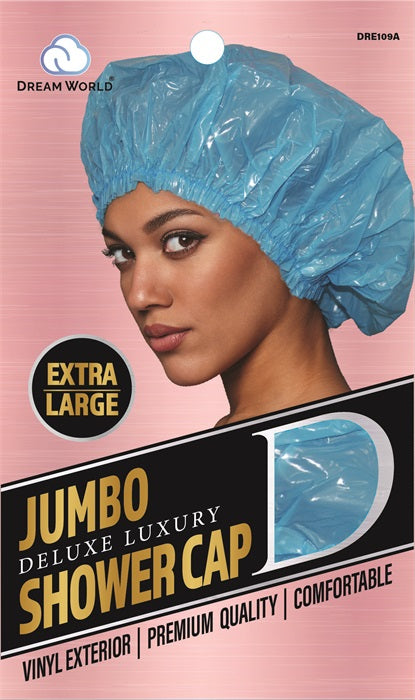 Dream World Shower Cap Extra Large Jumbo Assorted DRE109A Dream World