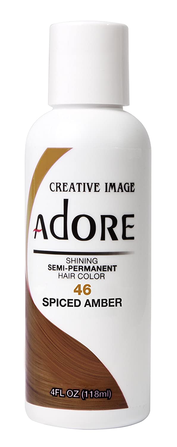 Adore Creative Image Semi Permanent Hair Color 46 Spiced Amber 118ml Adore
