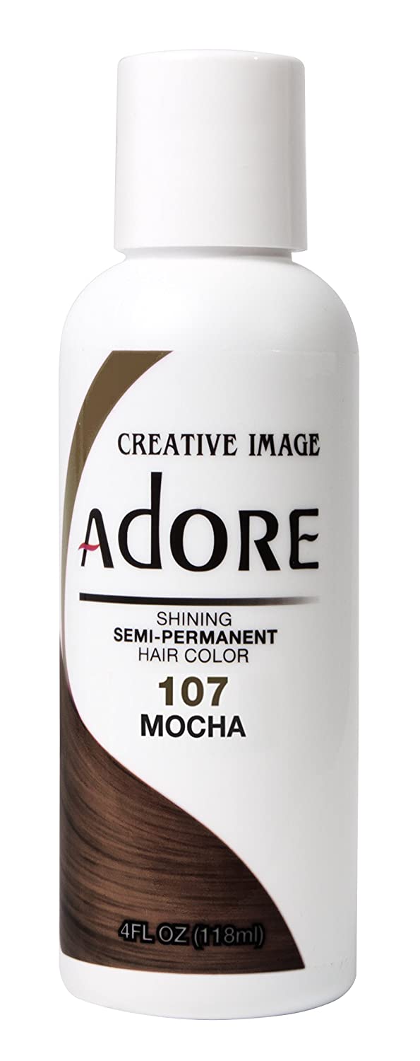 Adore Creative Image Semi Permanent Hair Color 107 Mocha 118ml Adore