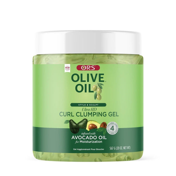 ORS Olive Oil Ultra HD Gel Curl Clumping Gel infused w/ Avocado Oil 567g ORS