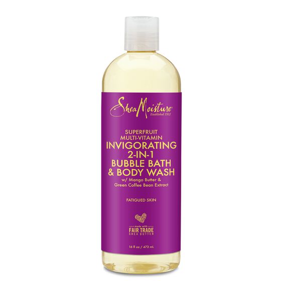 Shea Moisture SuperFruit Complex Bubble Bath & Body Wash 473ml Shea Moisture