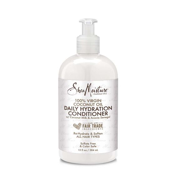 Shea Moisture 100% Virgin Coconut Oil Daily Hydration Conditioner 384ml Shea Moisture