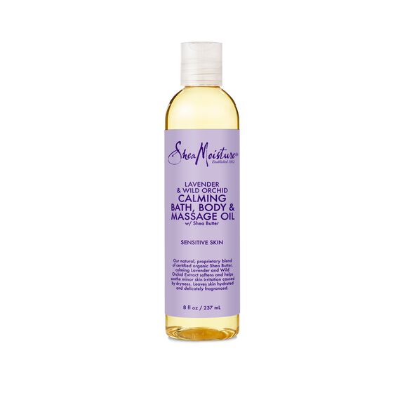 Shea Moisture Lavender & Wild Orchid Bath, Body & Massage Oil 236ml Shea Moisture