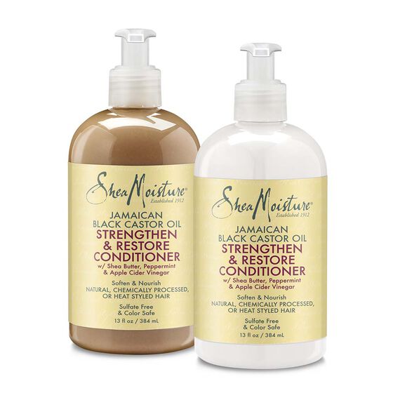 Shea Moisture Jamaican Black Castor Oil Strengthen & Restore Conditioner 384ml Shea Moisture