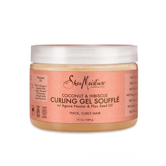 Shea Moisture Coconut & Hibiscus Curling Gel Souffle 340g Shea Moisture