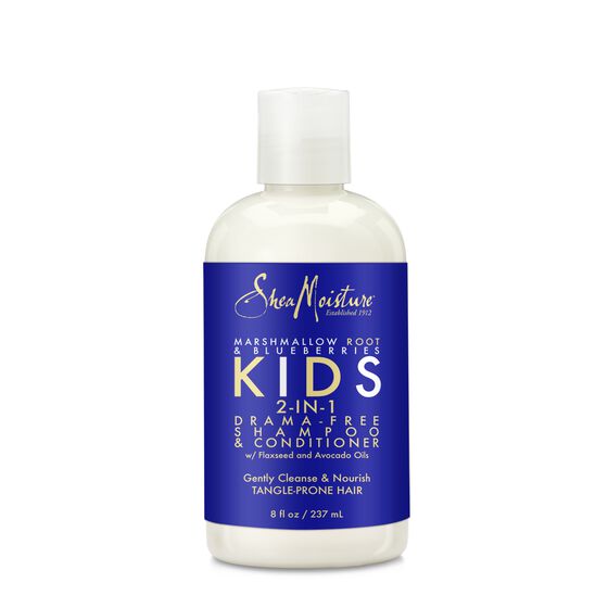 Shea Moisture Kids Marshmallow & Blueberrries 2 in 1 Shampoo & Conditioner 237ml Shea Moisture