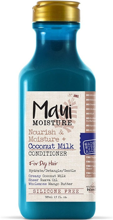 Maui Moisture Nourish & Moisture + Coconut Milk Conditioner 385ml Maui Moisture