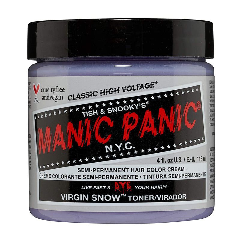 Manic Panic High Voltage Virgin Snow Hair Color 118ml Manic Panic