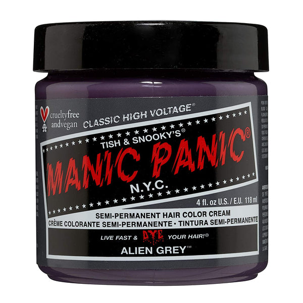 Manic Panic High Voltage Alien Grey Hair Color 118ml Manic Panic