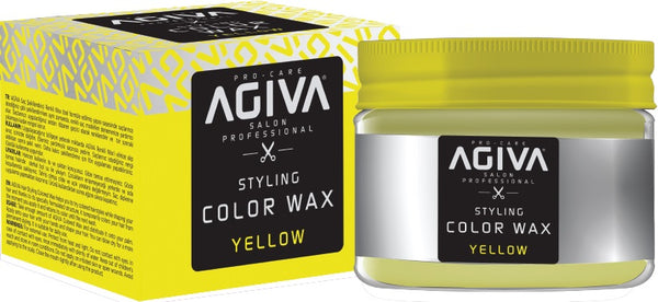 Agiva Hair Styling Color Wax Yellow 120ml Agiva