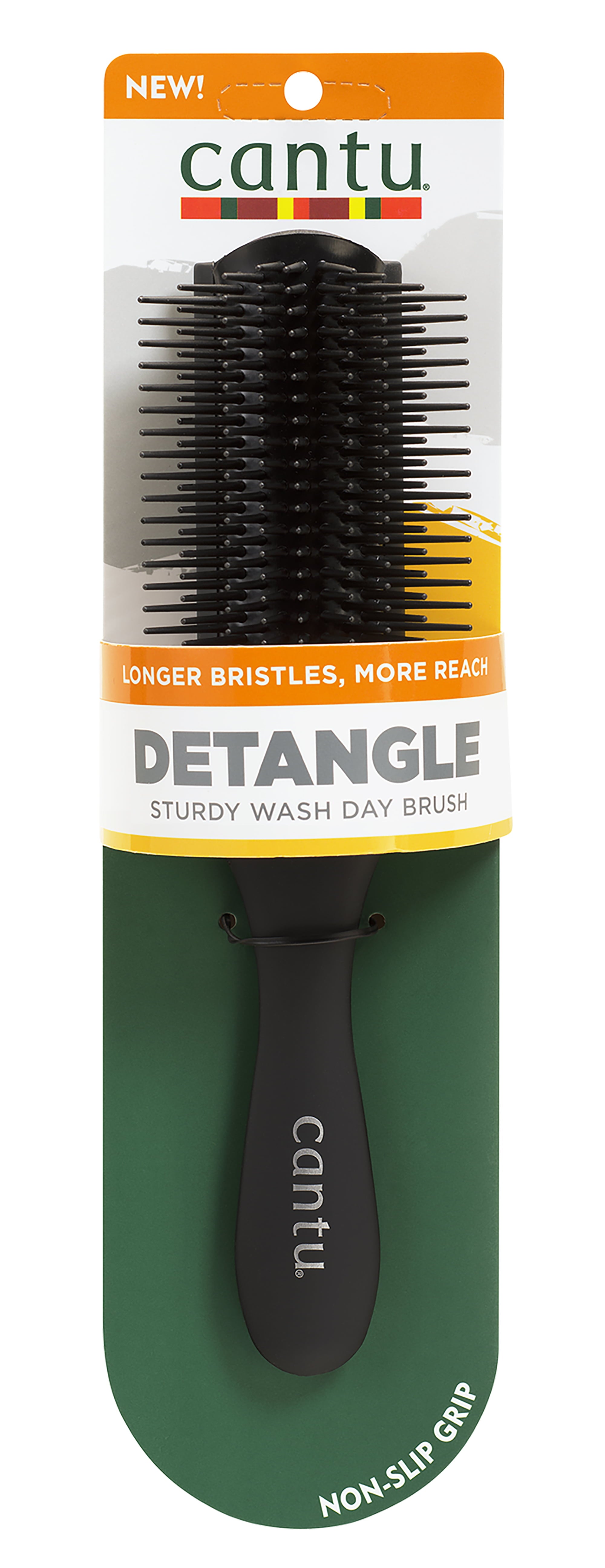 Cantu Accessories Detangle Sturdy Wash Day Brush Longer #07955 Cantu