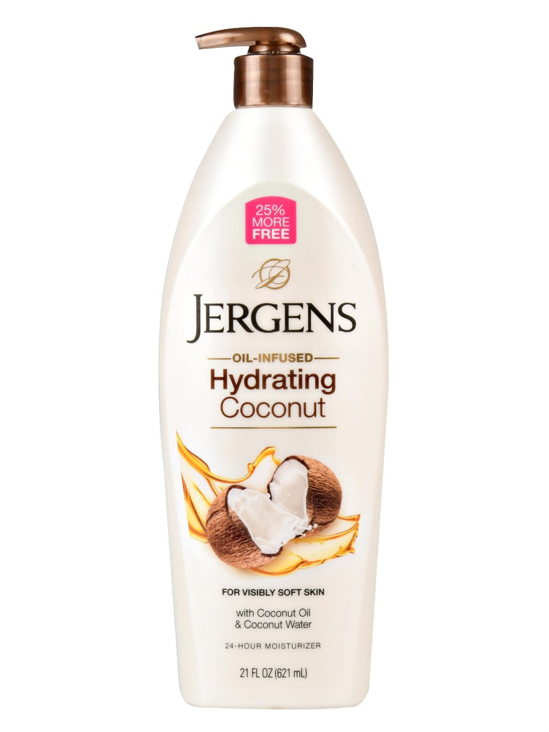 Jergens Hydrating Coconut Moisturizer for Dry Skin 621ml Jergens