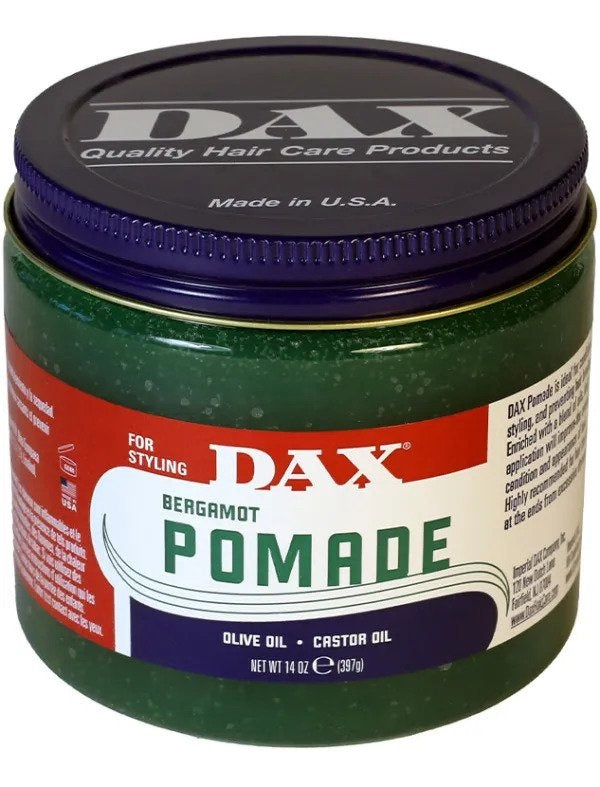 DAX Bergamot Hair Pomade with Vegetable Oils & Lanolin 397g DAX