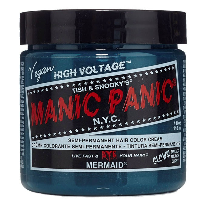 Manic Panic High Voltage Mermaid Semi Permanent Hair Color 118ml Manic Panic