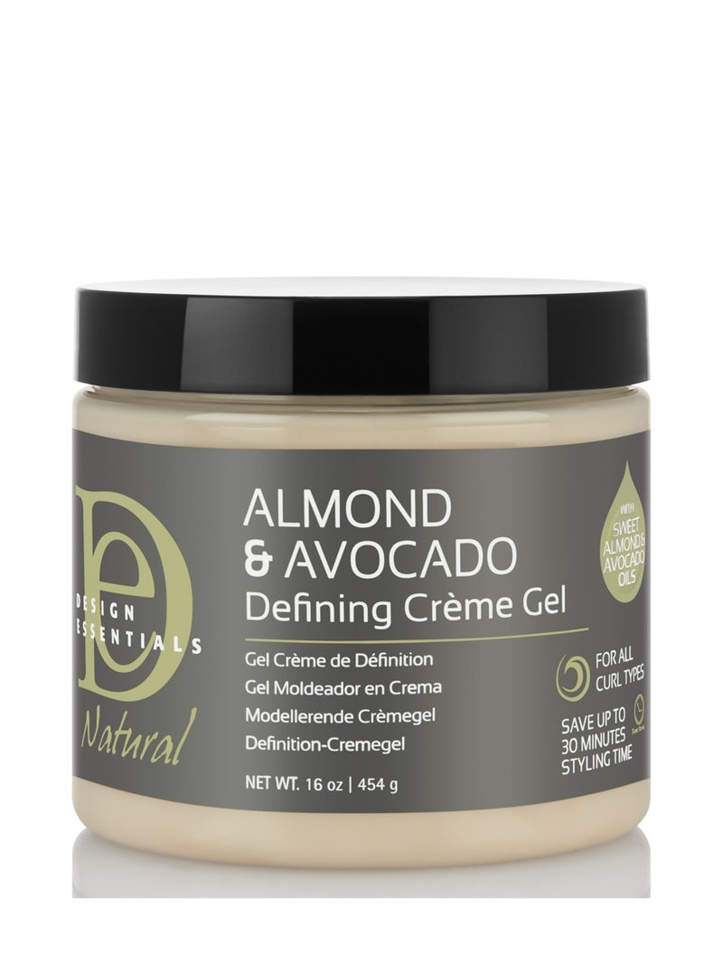 Design Essentials Almond & Avocado Curl Defining Crème Gel 454g Design Essentials