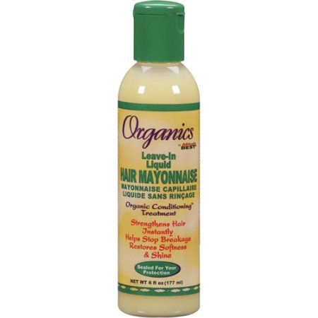 Africa's Best Originals Olive Oil Leave-In Liquid Hair Mayonnaise 177ml Africa's Best