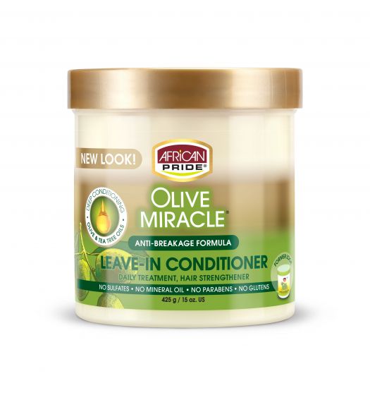 African Pride Olive Miracle Leave-In Conditioner Cream 425g African Pride