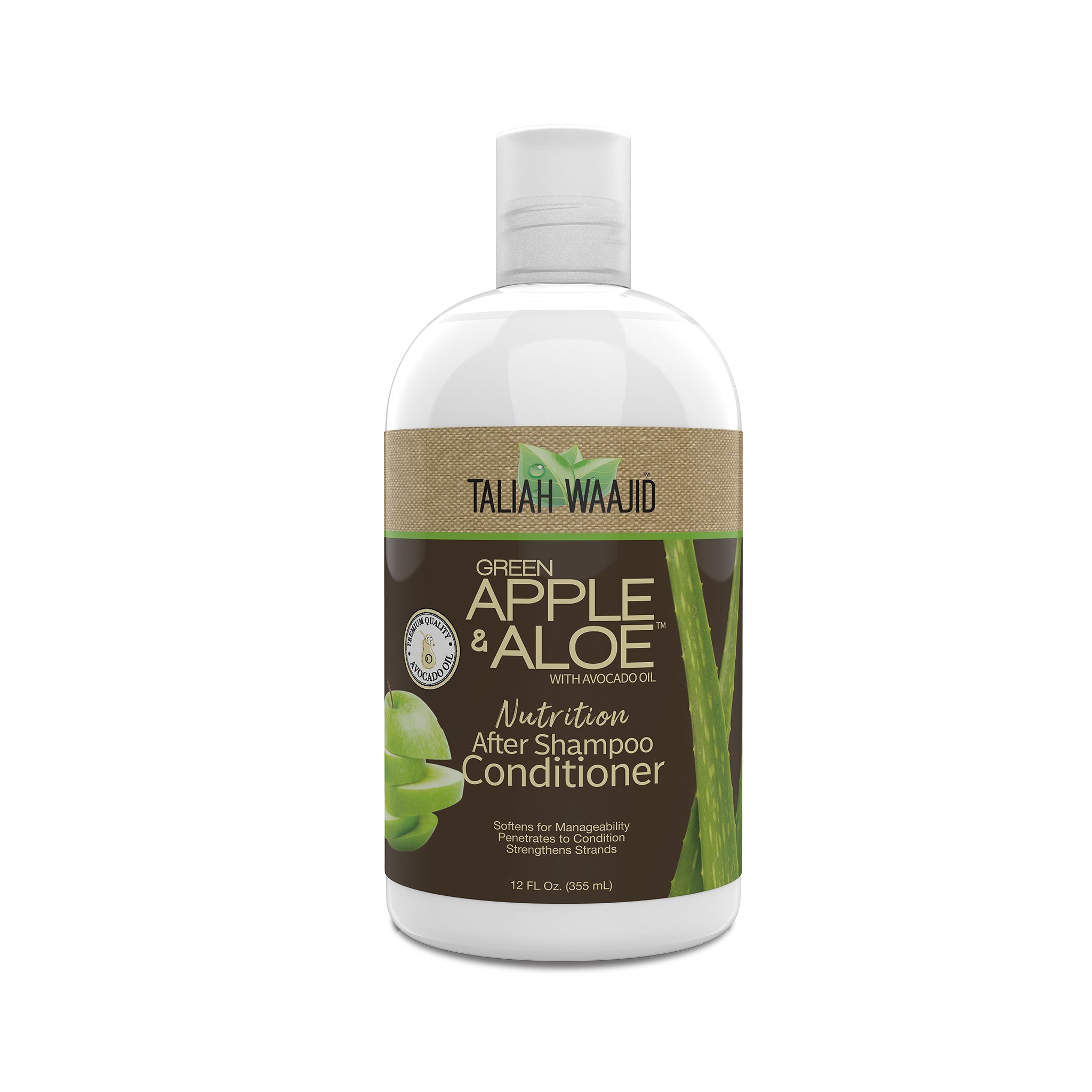 Taliah Waajid Green Apple & Aloe Nutrition After Shampoo Conditioner 355ml Taliah Waajid