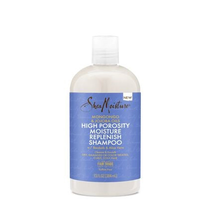 Shea Moisture Mongongo & Jojoba Oil High Porosity Moisture Replenish Shampoo 384ml Shea Moisture