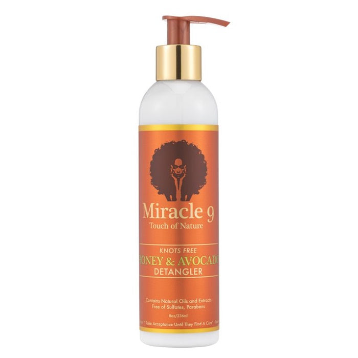 Miracle 9 Knots Free Honey & Avocado Detangler 236ml Miracle 9