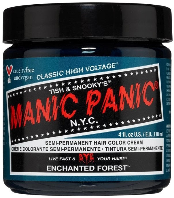 Manic Panic High Voltage Enchanted Forest Semi Permanent Hair Color 118ml Manic Panic