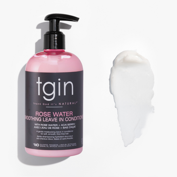 TGIN Rose Water Rose Water Smoothing Leave In Conditioner 384ml TGIN