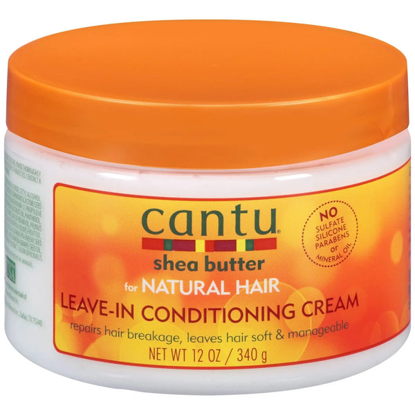 Cantu Shea Butter Natural Hair Leave In Conditioning Cream 340g Cantu