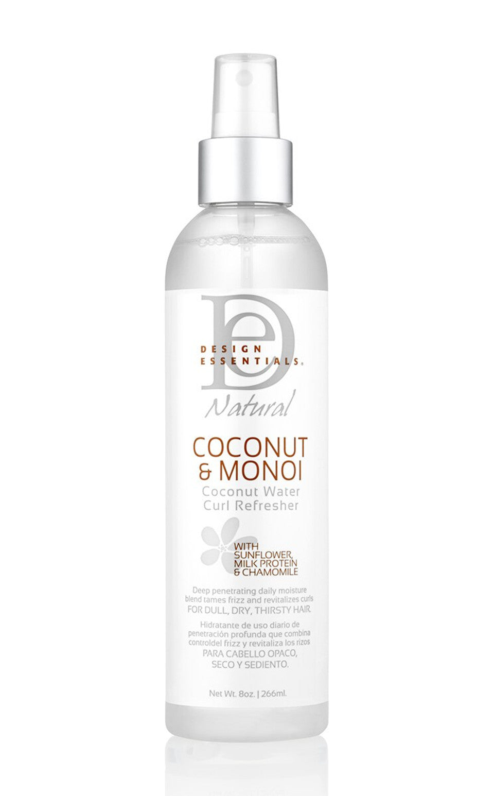 Design Essentials Coconut & Monoi Coconut Water Curl Refresher 236ml Design Essentials