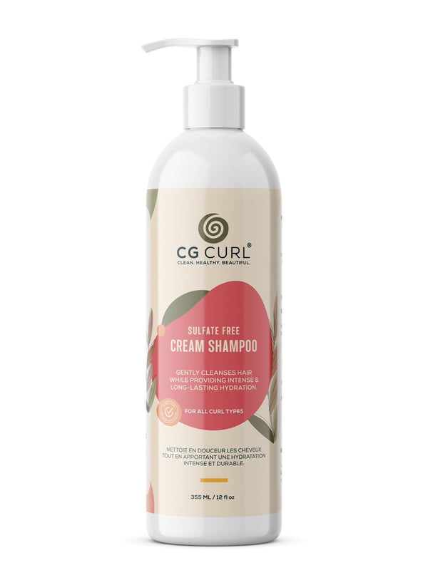 CG Curl Sulfate Free Cream Shampoo 355ml CG Curl