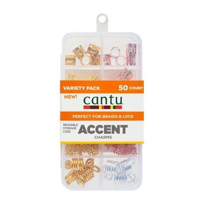 Cantu Accessories Accent Charms w/case 50pcs #08072 Cantu