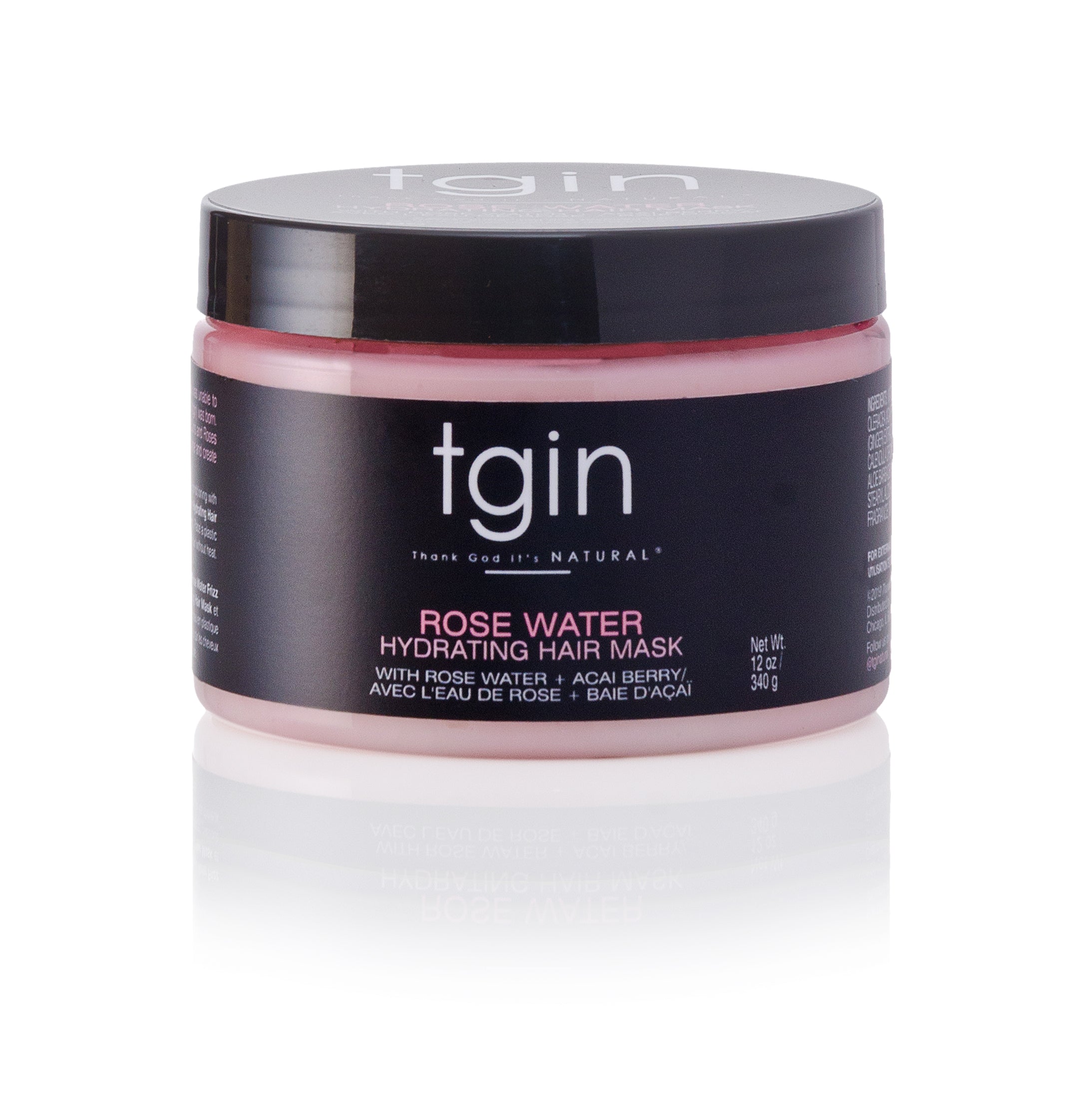 TGIN Rose Water Hydrating Hair Mask 340g TGIN