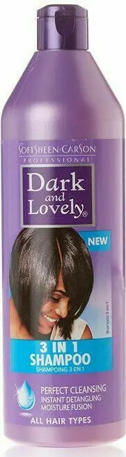 Dark and Lovely 3 in 1 Perfect Cleansing Shampoo 500ml Dark and Lovely