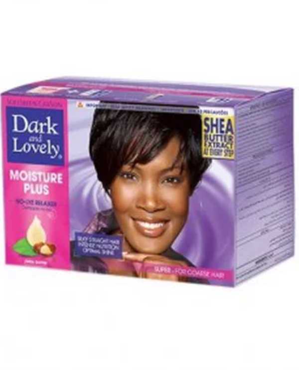 Dark and Lovely Hair Relaxer Kit Super Moisture Plus Haarglättungsmittel Dark and Lovely