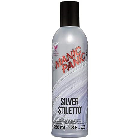 Manic Panic Silver Stiletto Purple Toning Conditioner 236ml Manic Panic