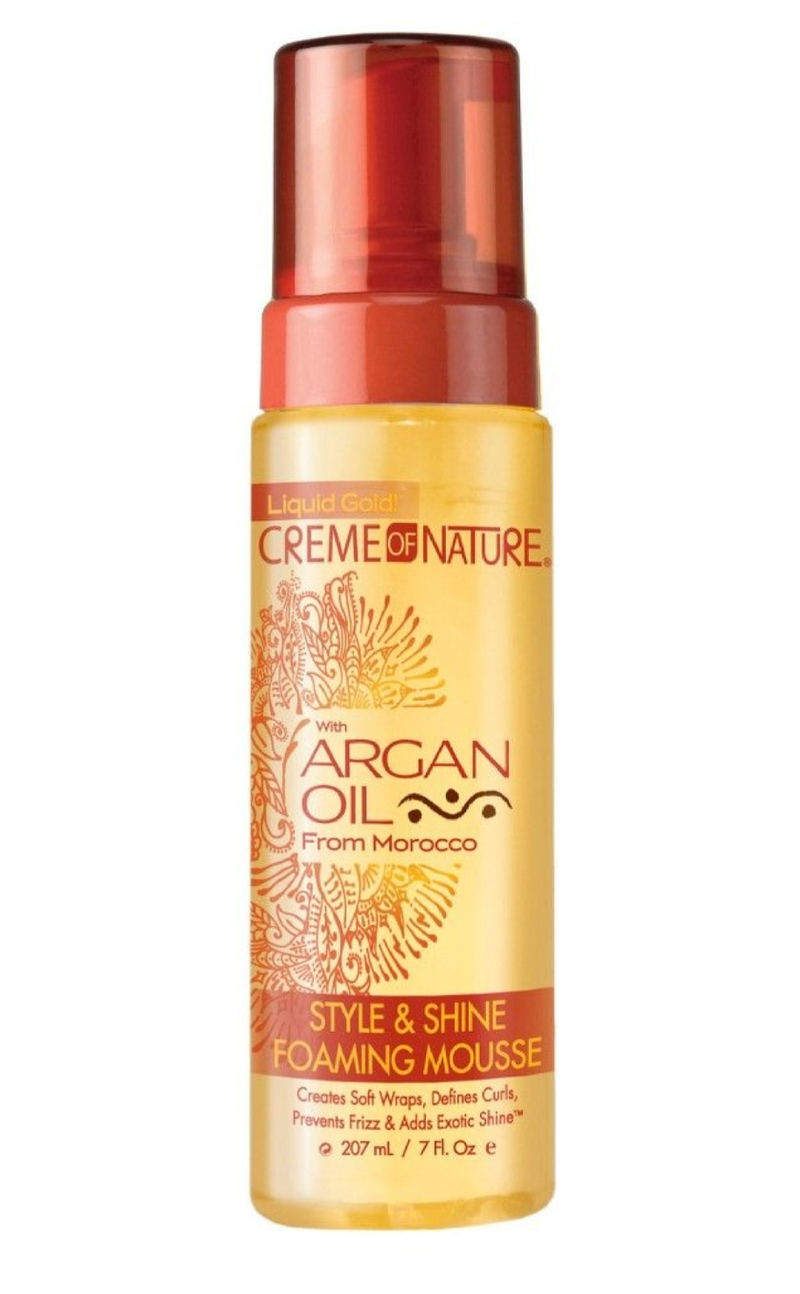 Creme of Nature Argan Oil Foam Wrap Mousse 207ml Creme of Nature Argan Oil
