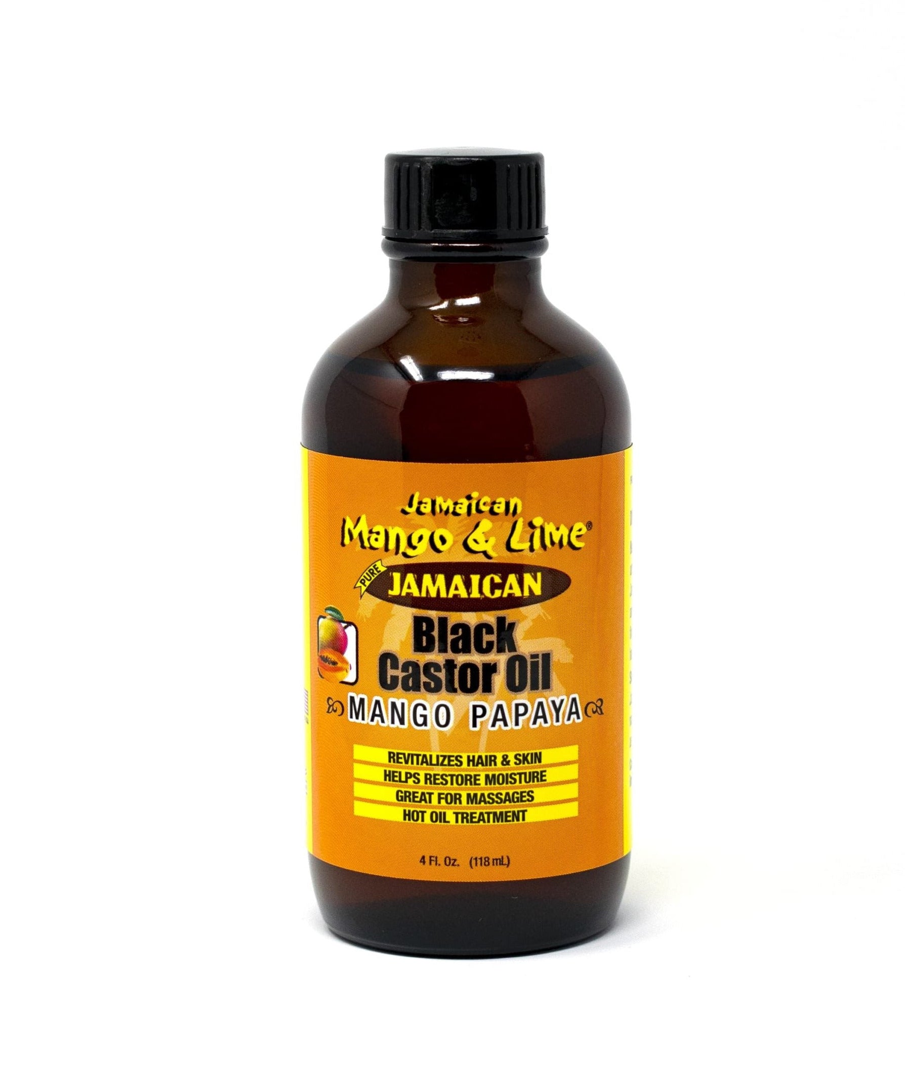 Jamaican Mango & Lime Black Castor Oil Mango Papaya 118ml Jamaican Mango & Lime