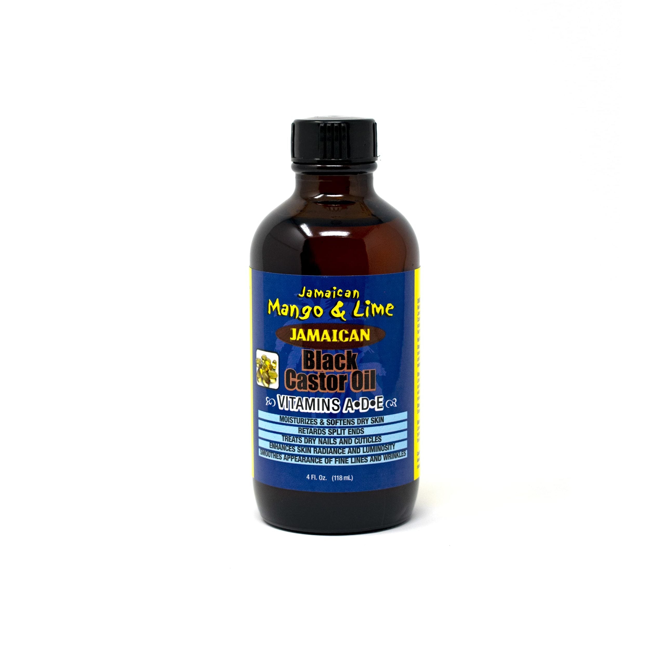 Jamaican Mango & Lime Black Castor Oil Vitamins A-D-E 118ml Jamaican Mango & Lime